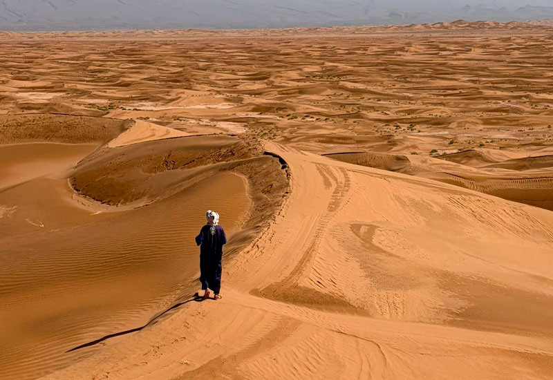 Trek vers le désert El Mhazil et El Ghoule depuis Agadir Trek vers le désert El Mhazil et El Ghoule depuis Agadir